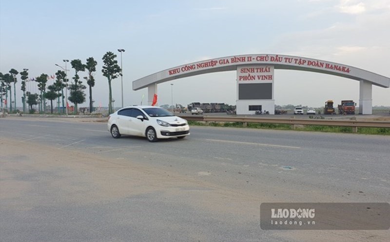 Dự án KCN Gia Bình II (Bắc Ninh). Ảnh: Vân Trường