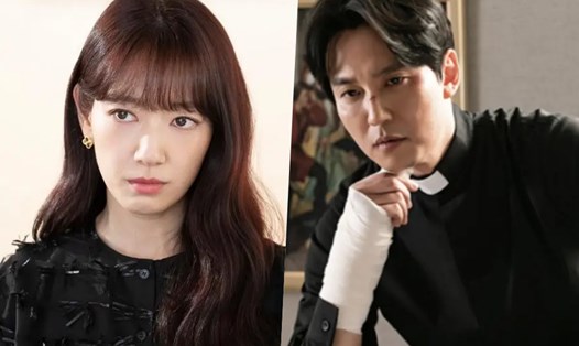 Phim của Kim Nam Gil (phải) nối sóng khung chiếu phim của Park Shin Hye. Ảnh: Nhà sản xuất
