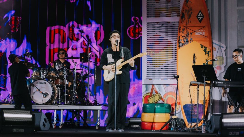 The music show Dreamy Cities in May 2024 in Da Nang attracted many young people from other provinces to attend. Photo: NTPMM