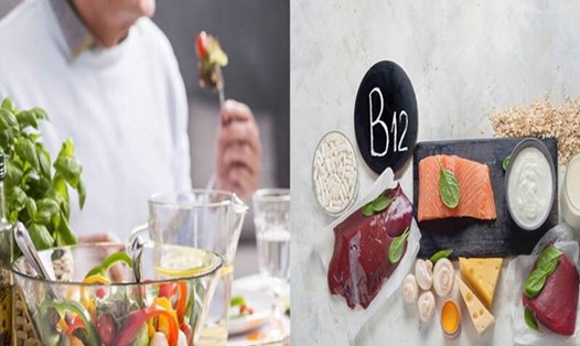 Thời điểm vàng bổ sung vitamin B12 cho người cao tuổi là vào buổi sáng. Ảnh đồ họa: Hạ Mây.
