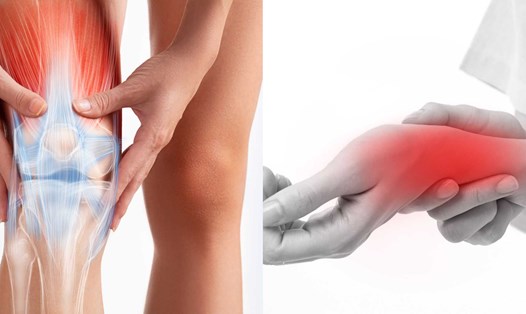 Bị cứng khớp vào buổi sáng sẽ gây khó khăn trong sinh hoạt và thực hiện các công việc hằng ngày. Đồ họa: Đinh Đinh