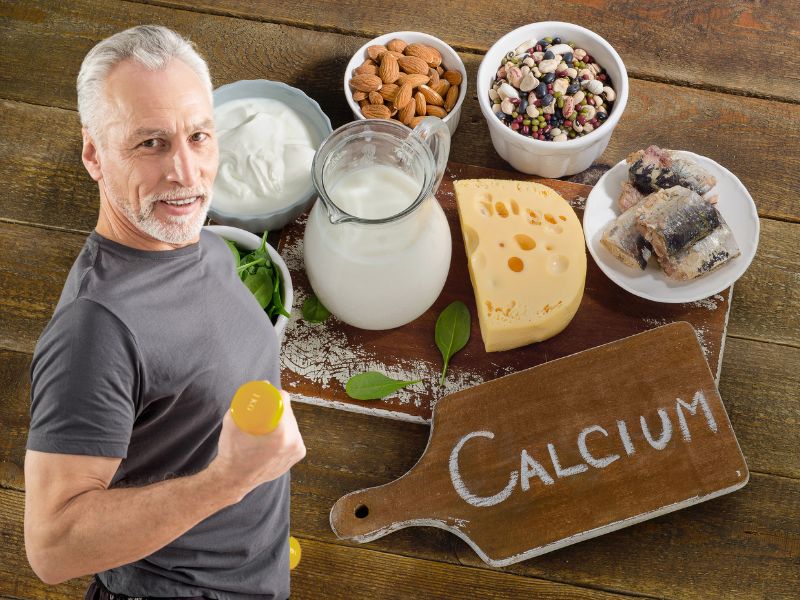 Elderly people need to supplement calcium properly at night. Graphics: Ha May