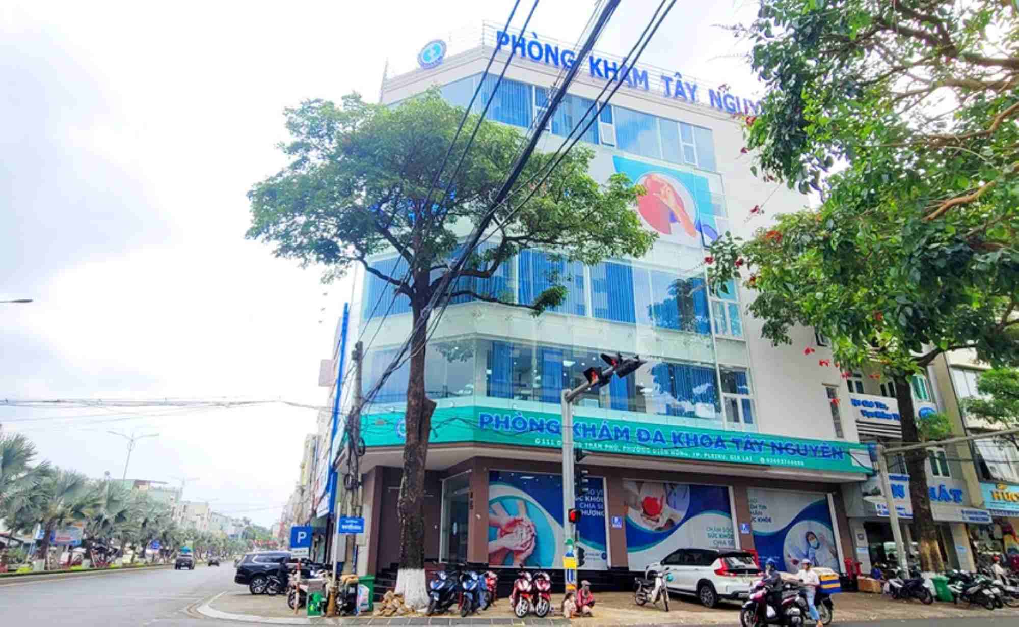 Tay Nguyen General Clinic (Pleiku City) where a doctor had his medical practice certificate revoked due to violations. Photo: THANH TUAN
