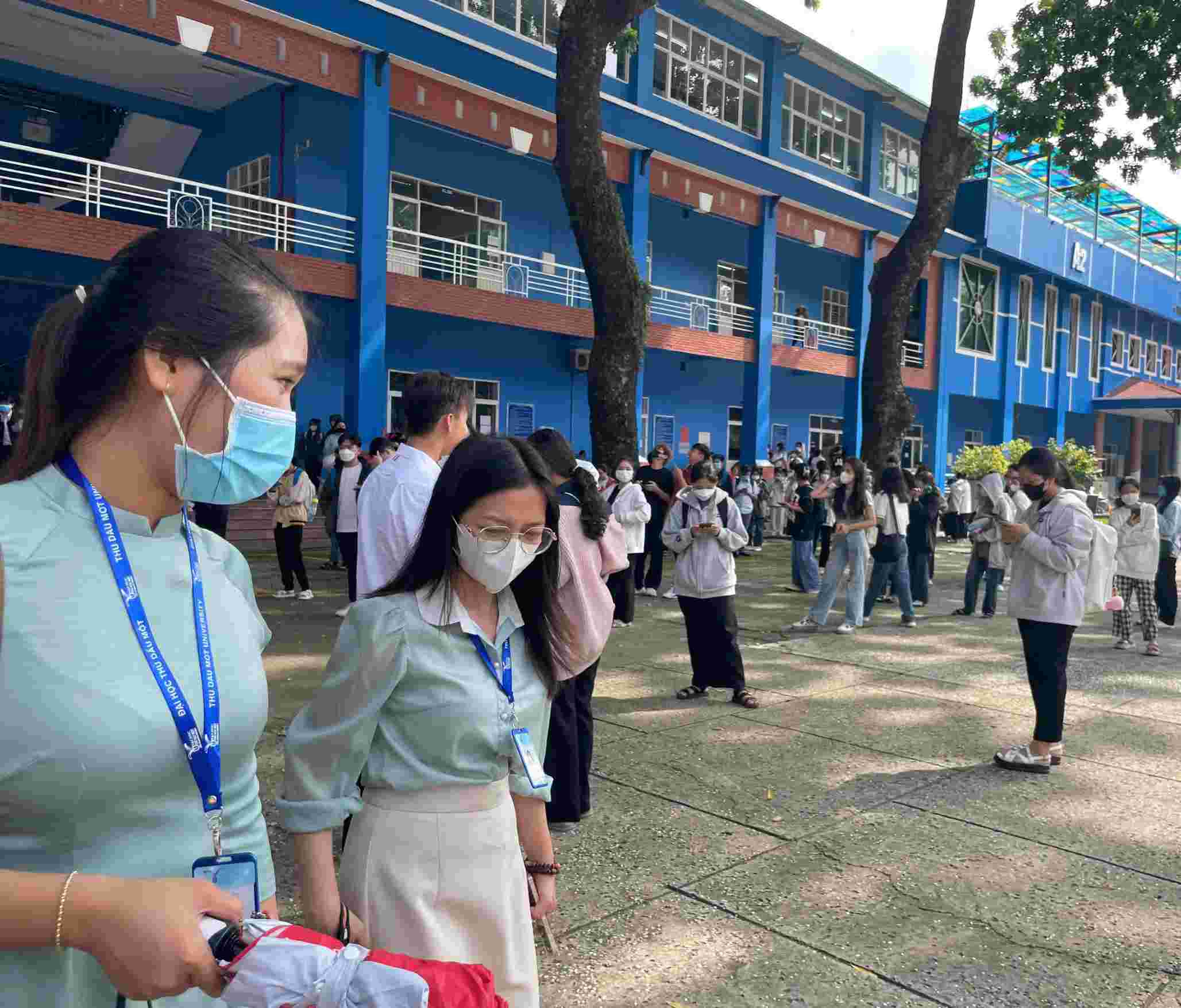 Trường Đại học Thủ Dầu Một thu vượt học phí so với quy định. Ảnh: Đình Trọng