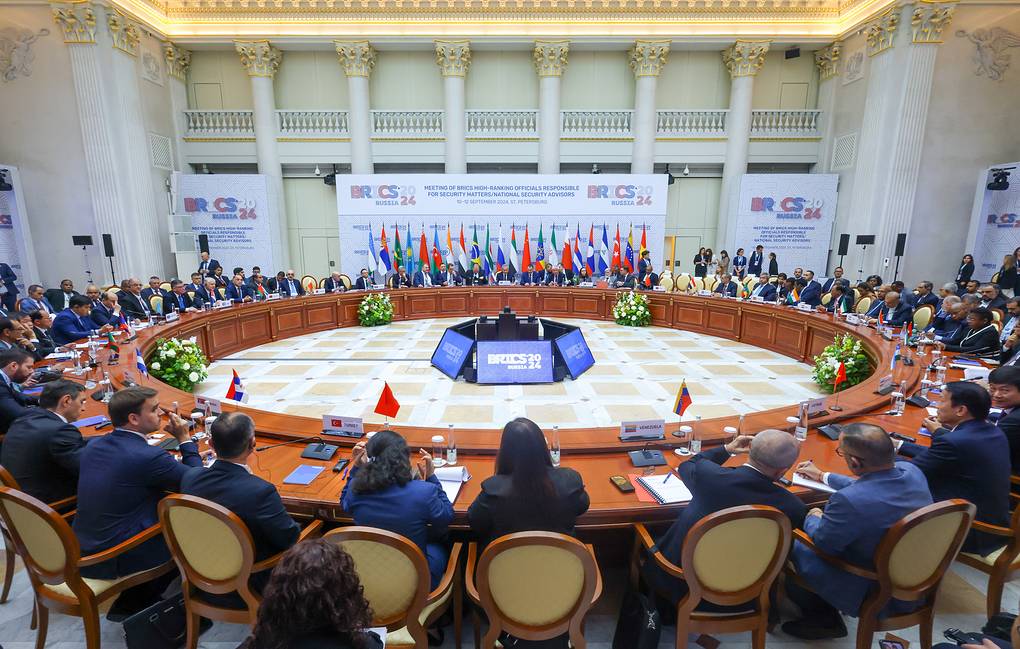 BRICS Security Summit in St. Petersburg, Russia, September 12, 2024. Photo: TASS