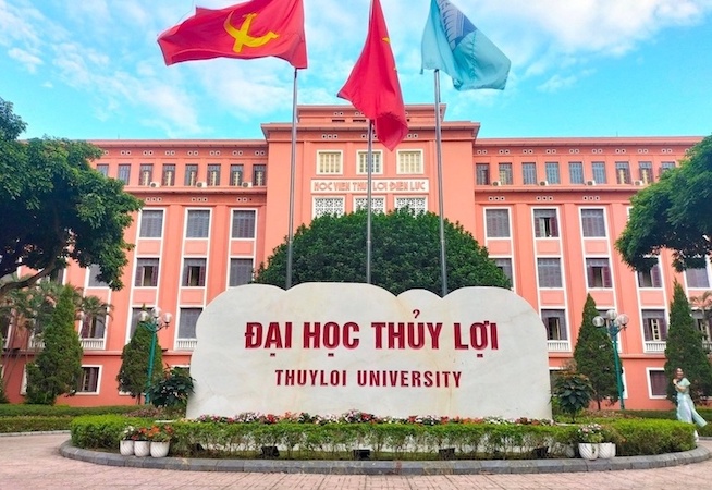 Headquarters of Thuyloi University in Hanoi. Photo: TLU