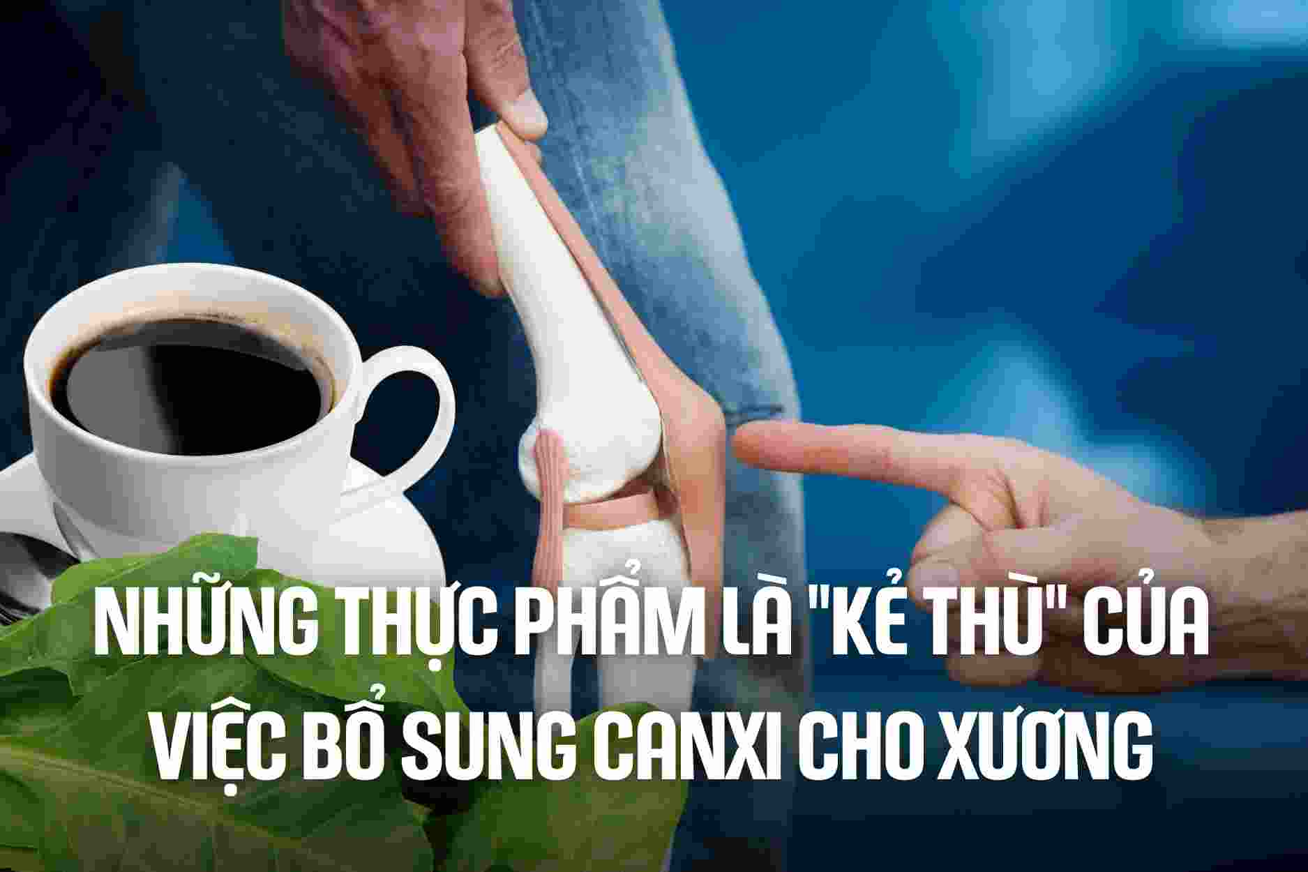 Foods that are "enemies" of calcium supplementation for bones