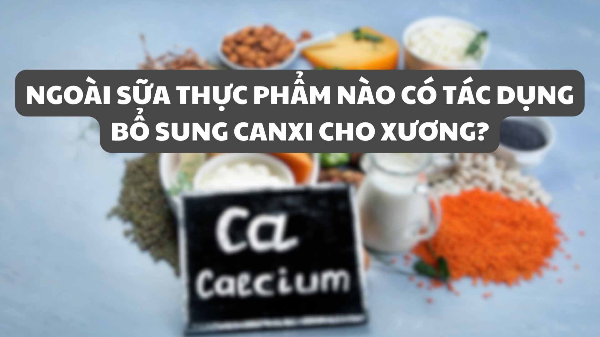 Besides milk, what foods help supplement calcium for bones?