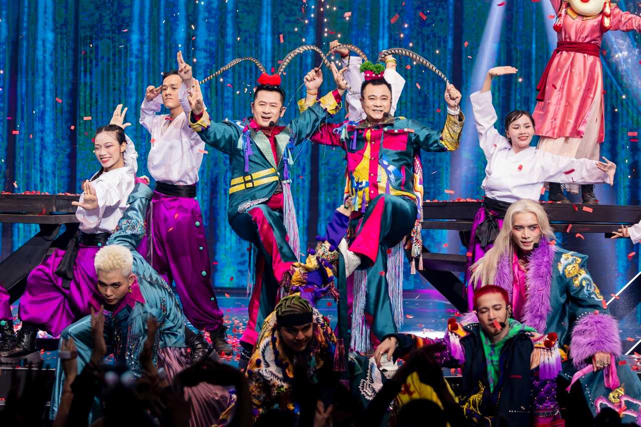 Concert "Brother overcomes thousands of obstacles" has 37 performances. Photo: Organizing Committee.