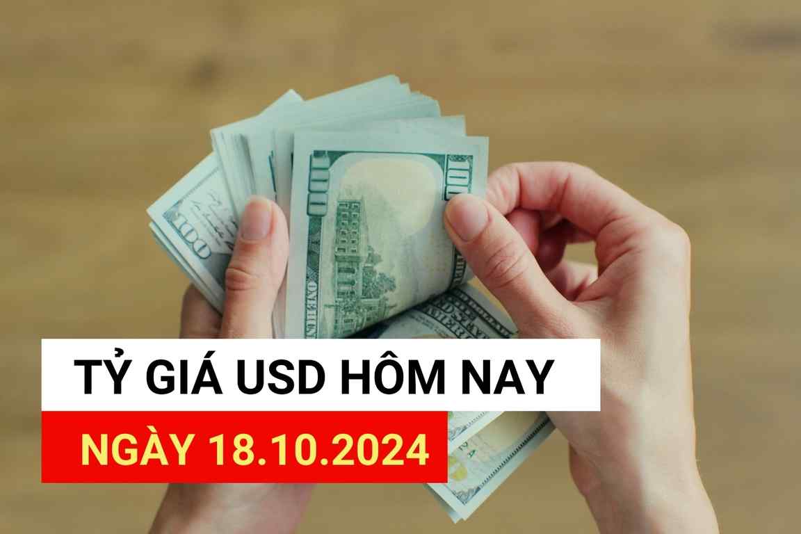 USD exchange rate today 10/18/2024.
