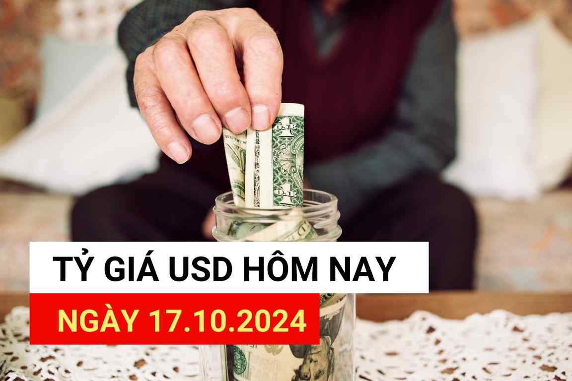 USD exchange rate today 10/17/2024.