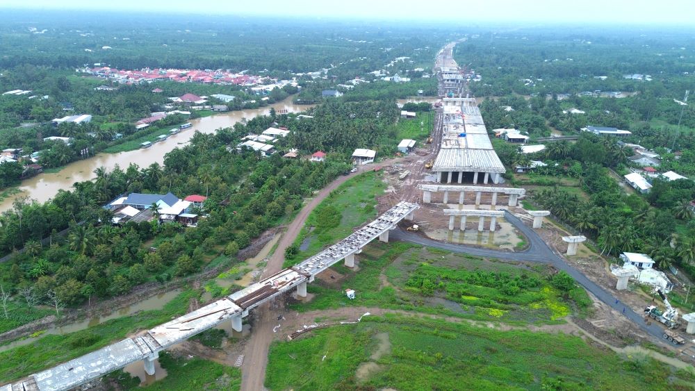 Cao toc Can Tho - Ca Mau dan hinh thanh. Anh: Ta Quang