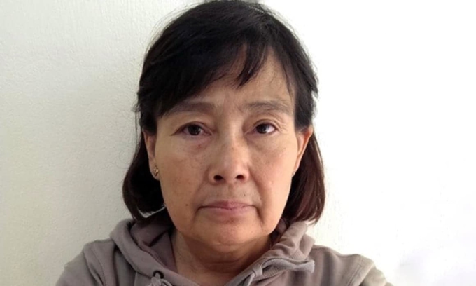 Bà trùm ma túy Oanh "Hà" từng bị Công an tỉnh Lâm Đồng bắt năm 2014. Ảnh: Công an cung cấp