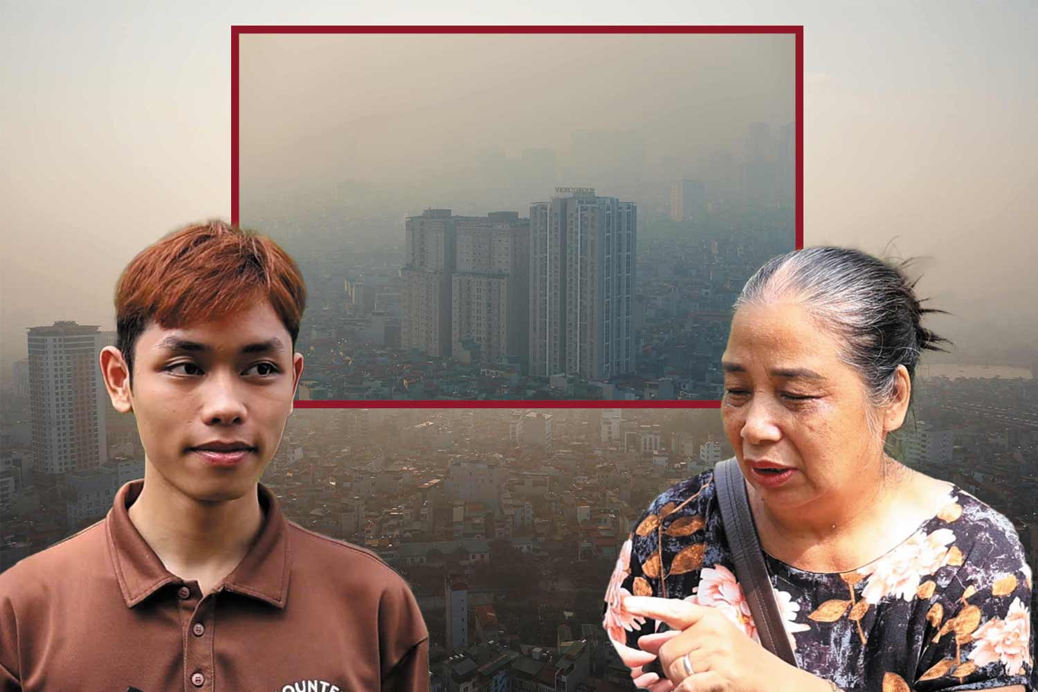 Difficult to distinguish air pollution from smog in Hanoi