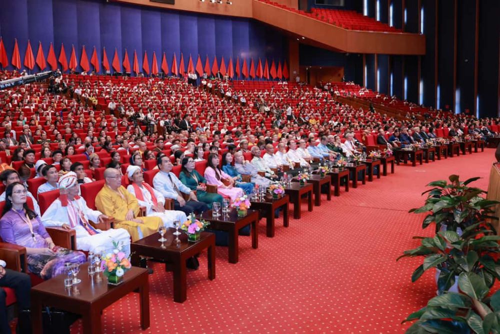 Cac dai bieu tham du dai hoi. Anh: Hai Nguyen