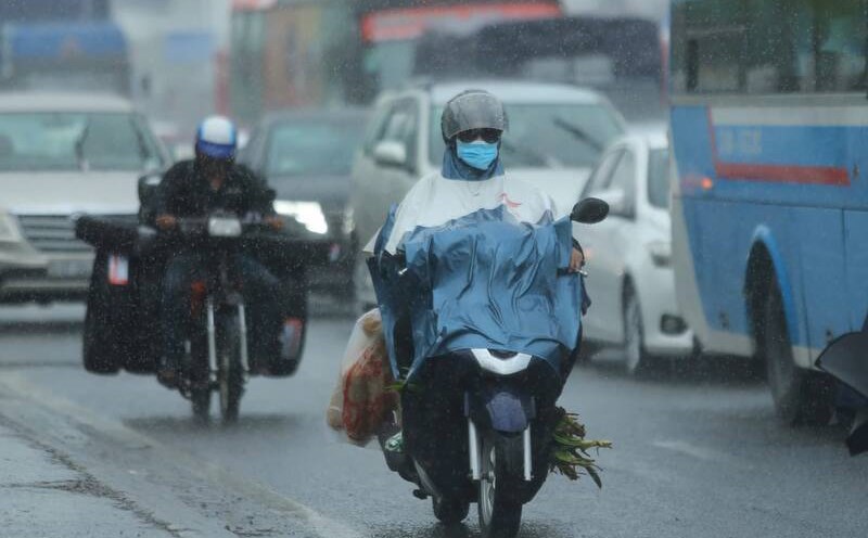 Thunderstorms continue to occur in the Southern region. Photo: Thanh Vu