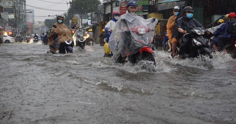 heavy rain in the South