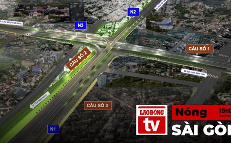 Hot News in Saigon: Pham Van Dong Avenue is about to have a 4-level intersection.