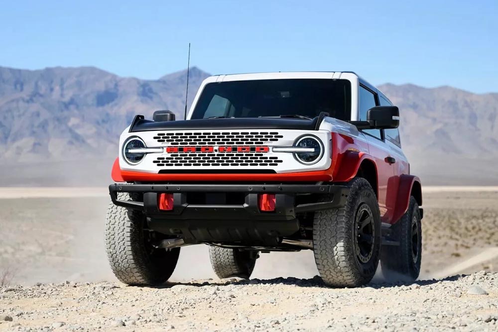 Ford launches the Bronco Stroppe classic car line. Photo: Ford
