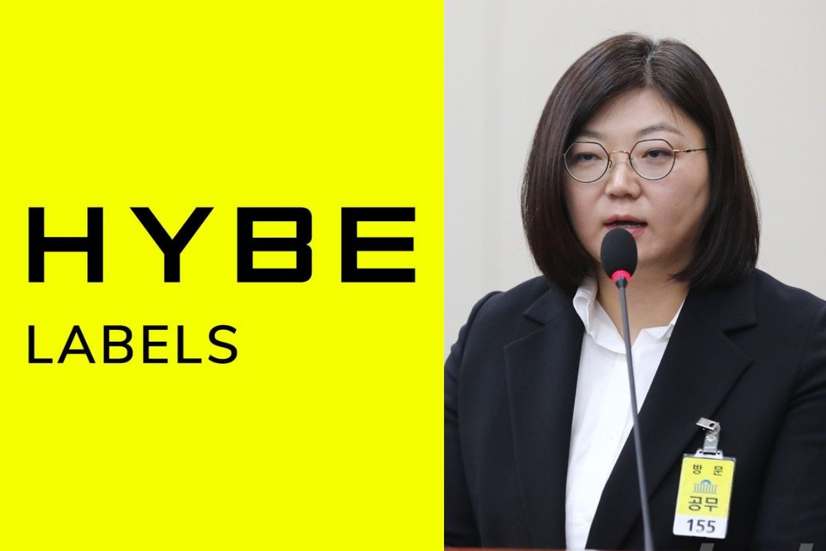 HYBE HR Director Kim Joo Young was questioned at the Korean National Assembly. Photo: Naver