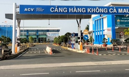 Cảng hàng không Cà Mau sẽ được nâng cấp, mở rộng. Ảnh: Nhật Hồ