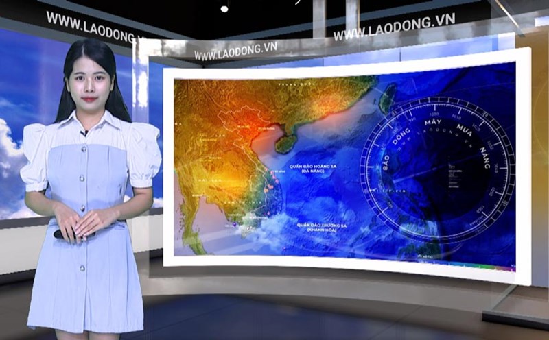 Weather forecast tonight and tomorrow 17.10