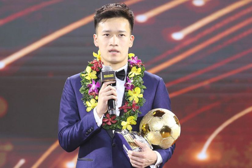 Hoang Duc is the current Vietnamese Golden Ball 2023. Photo: Thanh Vu