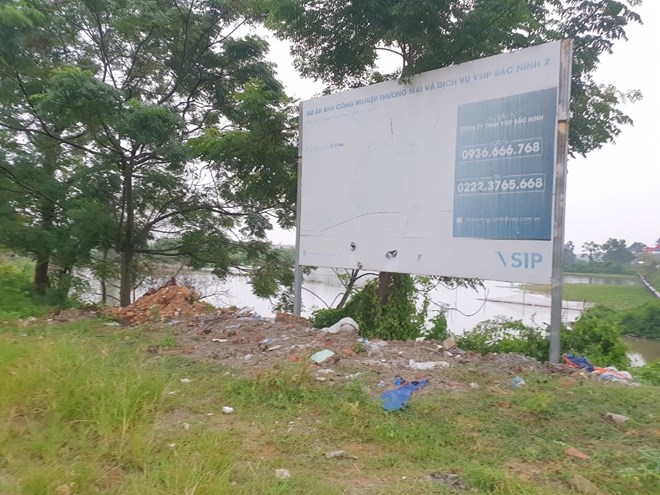 Dự án KCN VSIP Bắc Ninh II. Ảnh: Trần Tuấn