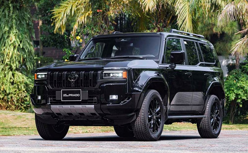 Toyota Land Cruiser Prado will be displayed at the Vietnam Auto Show 2024. Photo: Toyota