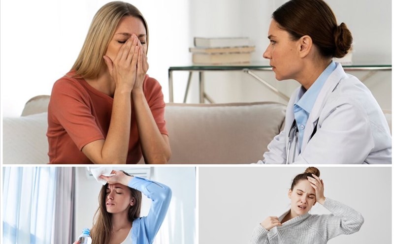 How to manage hot flashes during menopause. Graphics: Trang Ha