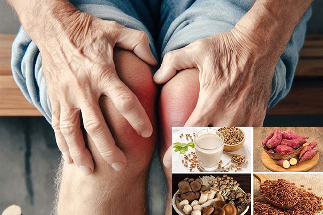 An orthopedic doctor has explained that an alkaline diet can help reduce pain caused by arthritis. Graphics: Ngoc Thuy