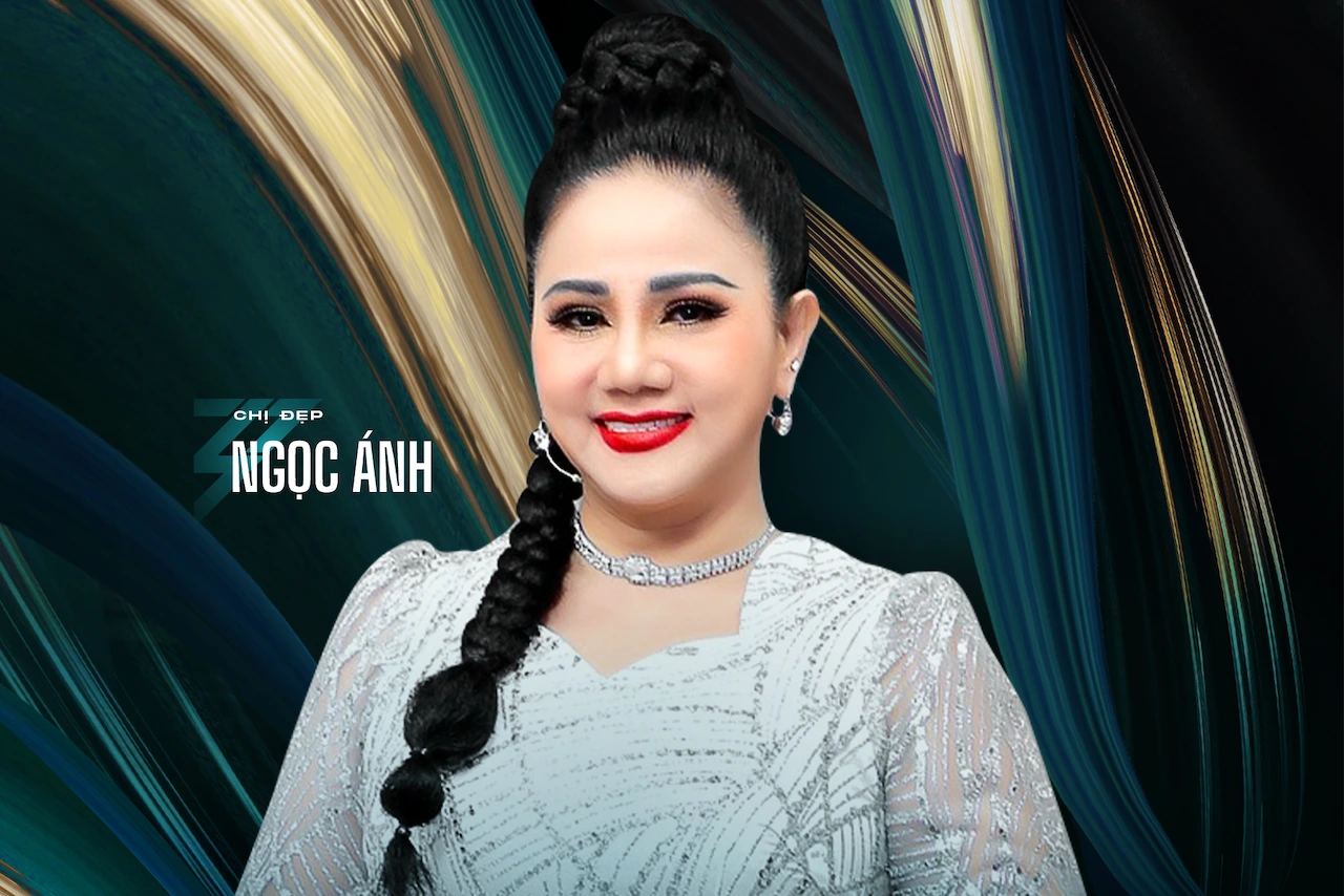 Singer Ngoc Anh competes in Chi Dep Dap Gio 2024. Photo: Character provided.