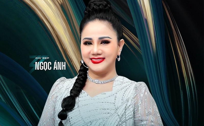 Singer Ngoc Anh competes in Chi Dep Dap Gio 2024. Photo: Character provided.