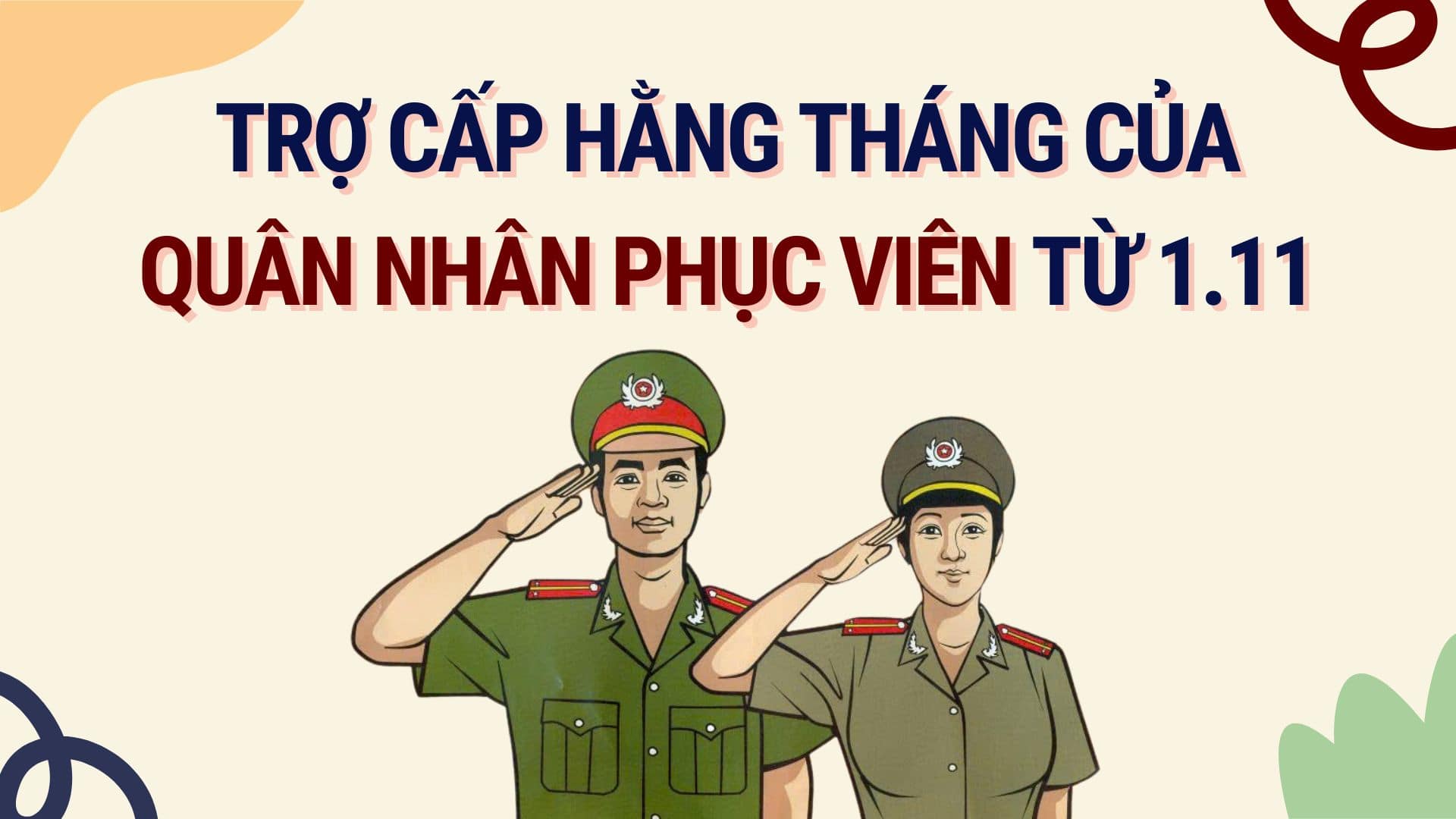 How much is the monthly allowance for demobilized soldiers? Graphics: Hoang Le