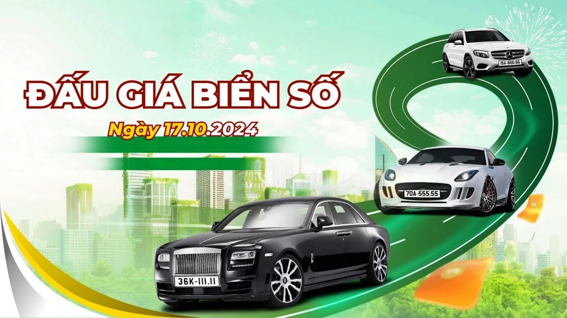 Billion-dollar license plate in auction on October 17