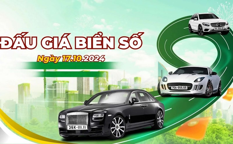 Billion-dollar license plate in auction on October 17