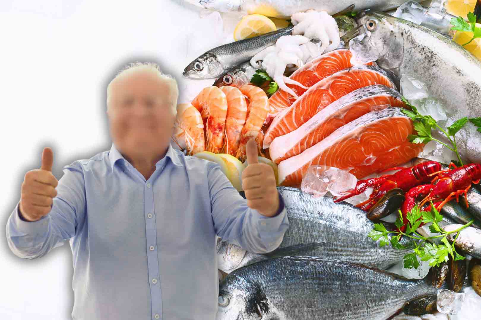 Nutritious seafood, good for the elderly