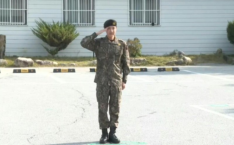 BTS member J-Hope discharged from military. Photo: AFP