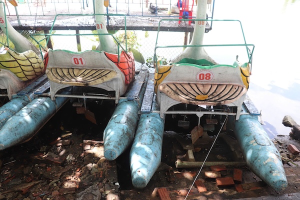 The amusement park will be closed while the park is renovated on March 29. Photo: Nguyen Linh