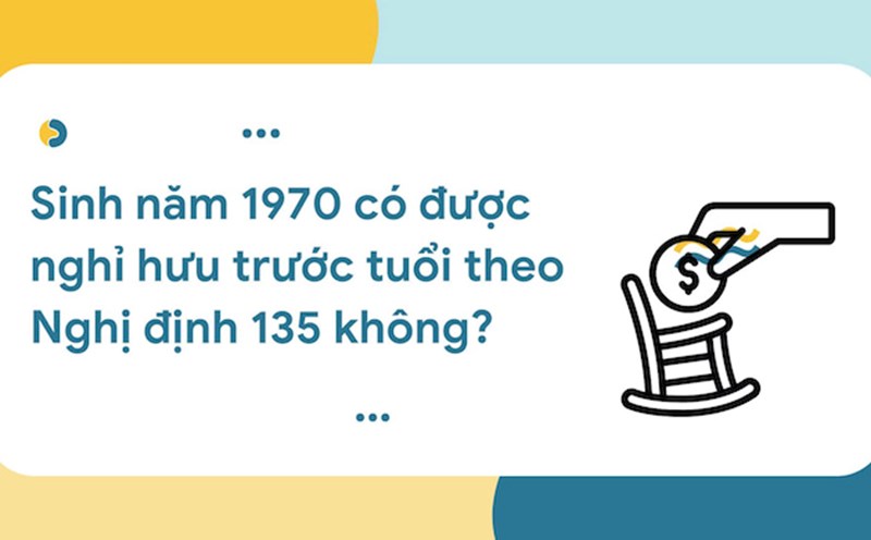 Regulations on early retirement according to Decree 135