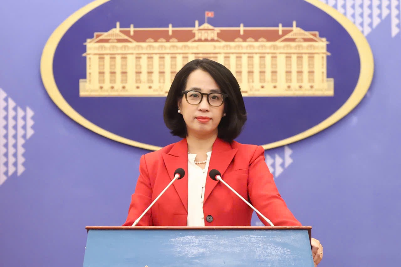 Spokesperson of the Ministry of Foreign Affairs of Vietnam Pham Thu Hang. Photo: Ministry of Foreign Affairs