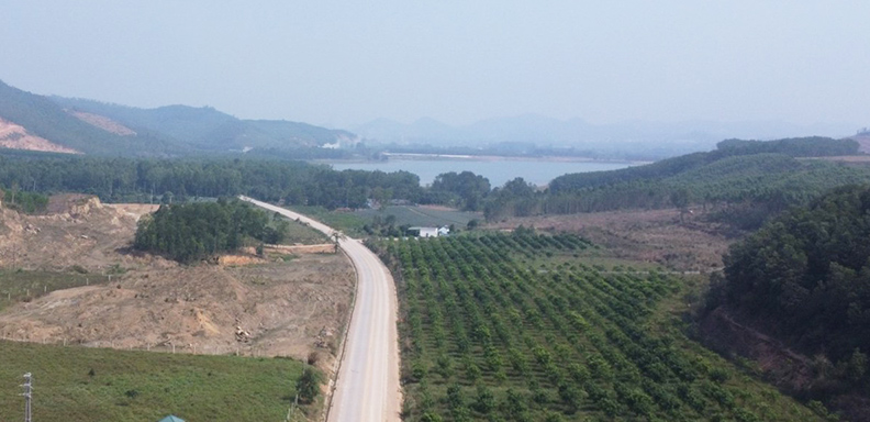 Nghe An Provincial People's Committee reclaimed more than 48,000 square meters of land at Hoang Mai II Industrial Park. Photo: Quang Dai