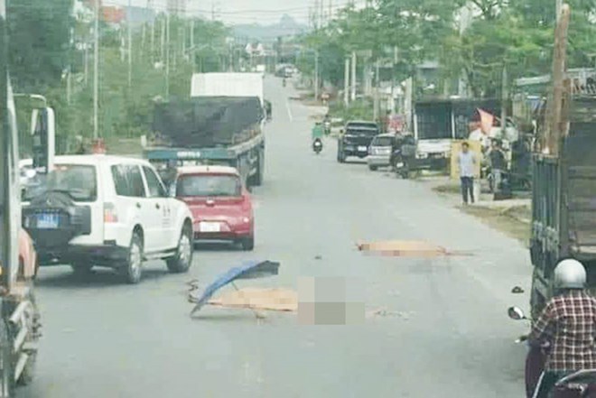 Hai nam sinh tử vong trong vụ tai nạn liên hoàn ở Quảng Ninh