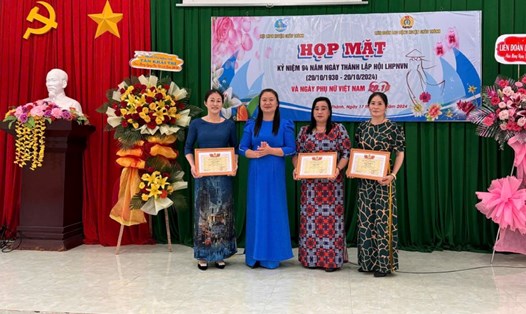 Nữ đoàn viên, công chức, viên chức, lao động ngày càng phát huy năng lực, vai trò của mình trong sự phát triển chung của địa phương. Ảnh: LĐLĐ huyện Châu Thành
