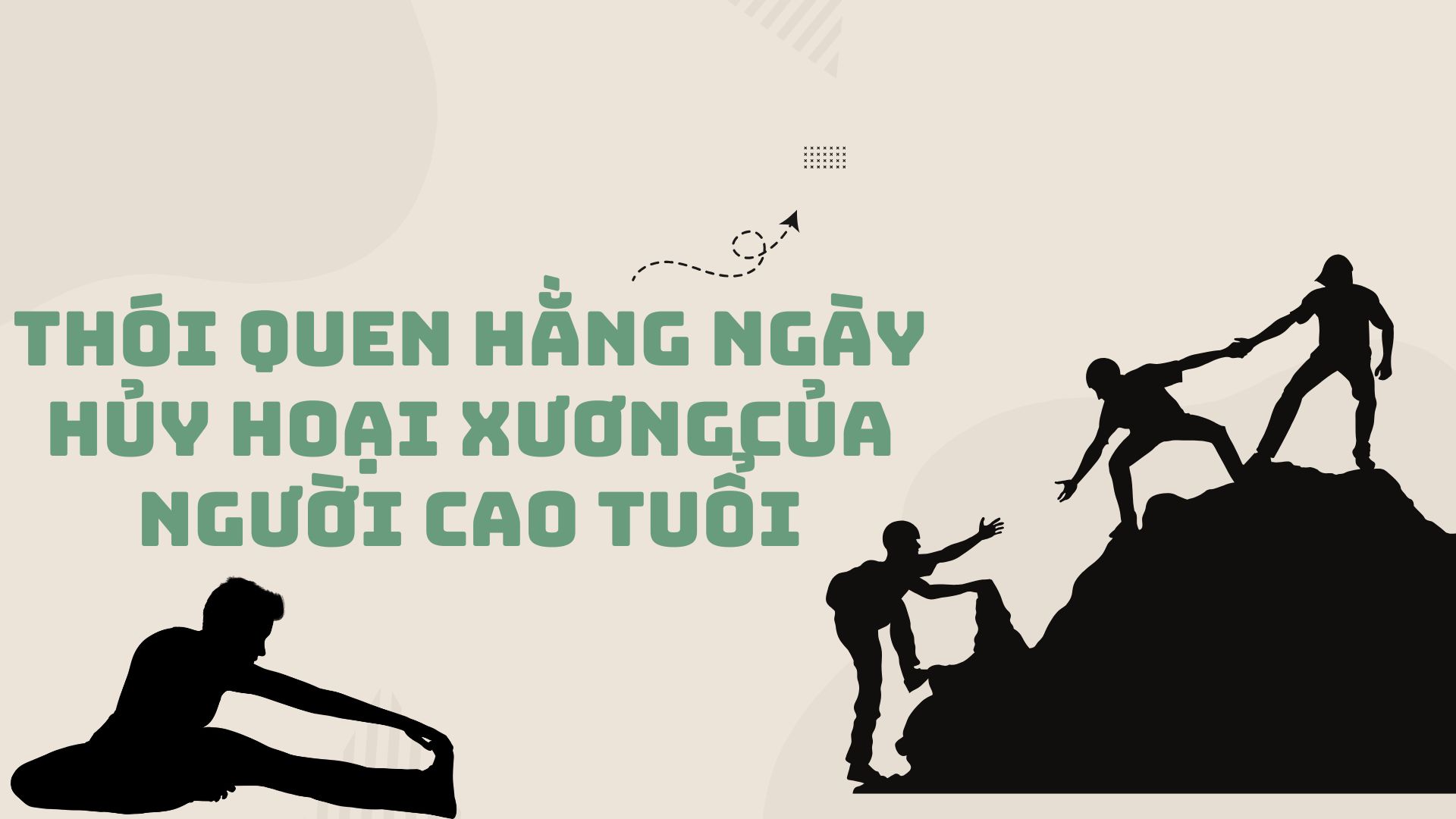 Daily habits that destroy the bones of the elderly.