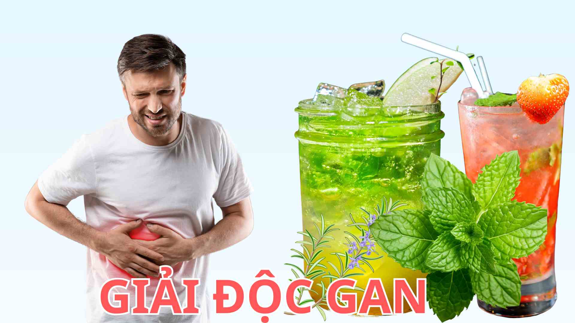 2 homemade drink recipes to help detoxify the liver effectively. Graphic photo: Khanh Ngoc