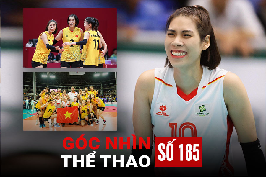 Volleyball player Doan Thi Lam Oanh.