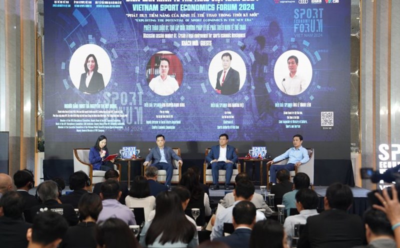 Vietnam Sports Economic Forum 2024. Photo: Kim Chi