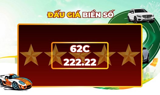 Siêu biển số ngũ quý 2 sẽ có trong phiên đấu giá ngày 18.10