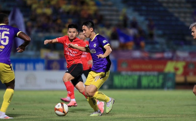 Hanoi FC will face Hanoi Police in round 4 of V.League 2024-2025. Photo: Minh Dan